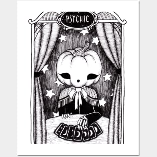 Pumpkin Psychic Posters and Art